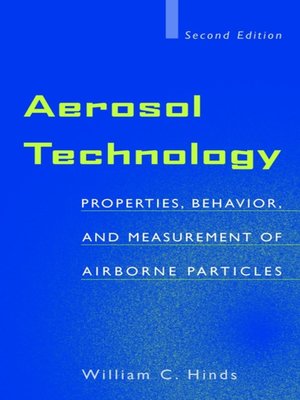 cover image of Aerosol Technology